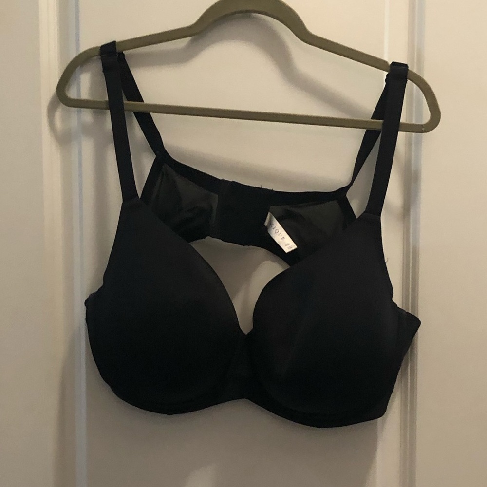 Cacique Black Bra Size 46D